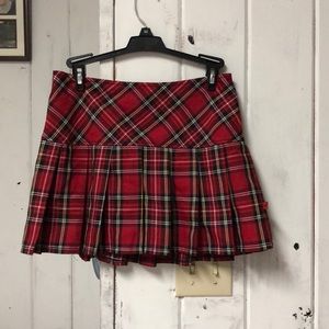 Hot topic flannel skirt